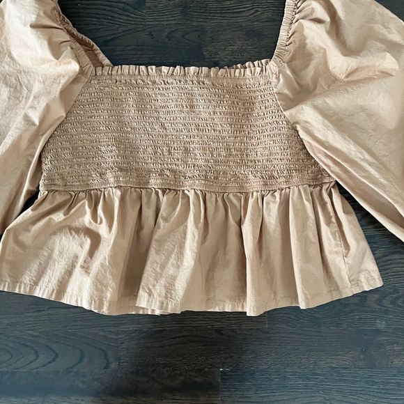 J. Crew Smocked Top - Picture 4 of 5